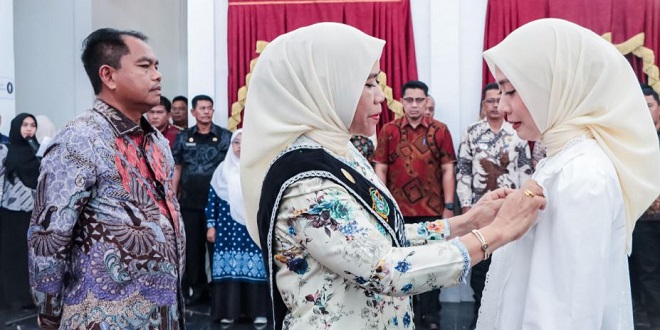 Pelantikan Pokja Bunda PAUD Sergai di Pendopo Kerajaan Bedagai