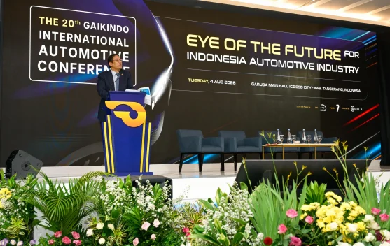 Menteri Keuangan Purbaya Yudhi Sadewa berbicara di GIIAS 2026 tentang penjualan mobil dan daya beli masyarakat