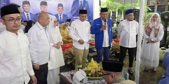DPW PAN Sumut potong tumpeng dan serahkan bantuan di Panti Asuhan Aisyiyah Medan