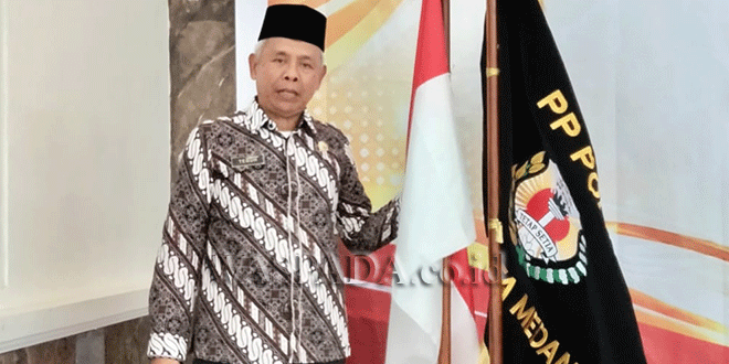 Kombes Pol (Purn) Teguh Slamet Karyono memimpin PP Polri Medan