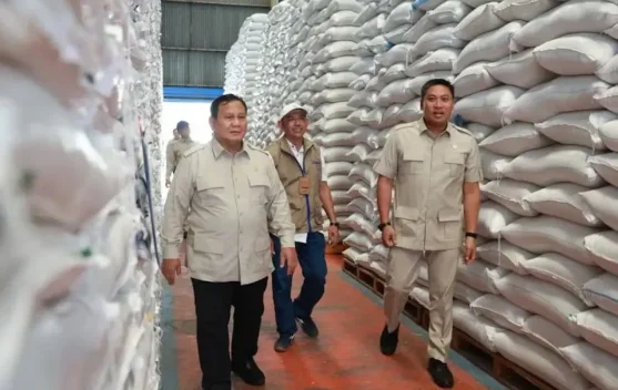 Menteri Pertanian Andi Amran Sulaiman berbicara soal target ekspor beras dan stok nasional