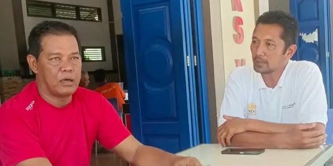 Panitia Pra PORA Voli melakukan persiapan venue di Jantho Sport City Aceh