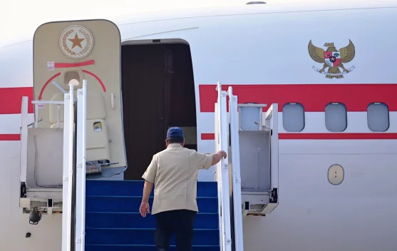 Presiden Prabowo menghadiri penutupan Muktamar NU di Pondok Pesantren Bahrul Ulum Tambakberas