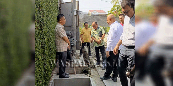 Kunjungan Komisi D DPRD Sumut ke Restoran Lembur Kuring untuk pemeriksaan pengolahan limbah
