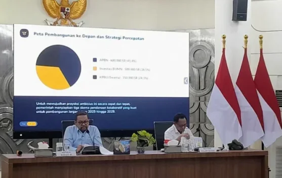 Ilustrasi jaringan gas untuk rumah tangga dan pembangunan infrastruktur