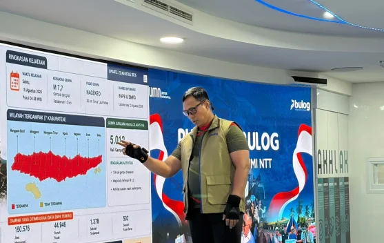 Distribusi beras BULOG untuk Nusa Tenggara Timur pasca gempa