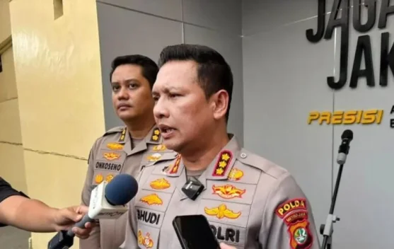 Ilustrasi pengamanan polisi di Jakarta menjelang aksi damai 27 Agustus