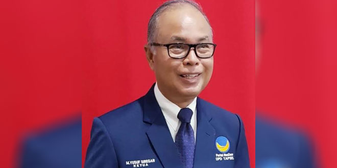 Suasana ruang rapat DPRD Tapanuli Selatan saat paripurna terkait isu PAW