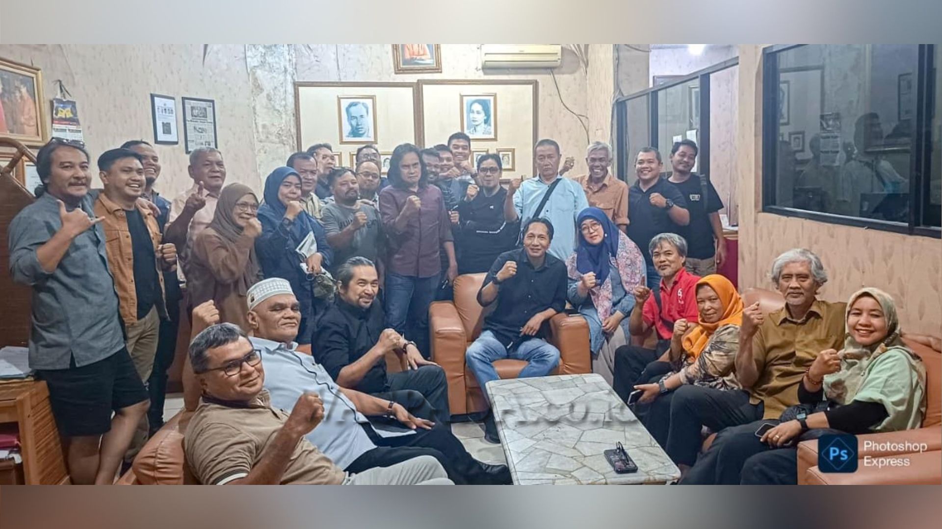 Austin Tumengkol menyatakan maju sebagai calon Ketua PWI Sumut di Medan