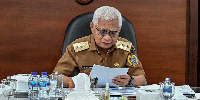 Penandatanganan SKB Ruang Bersama Indonesia disaksikan Wagub Sumut di Kantor Gubernur