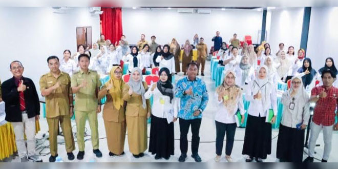 Bupati Sergai membuka pelatihan pengelola imunisasi di Hotel Amanda Tebing Tinggi