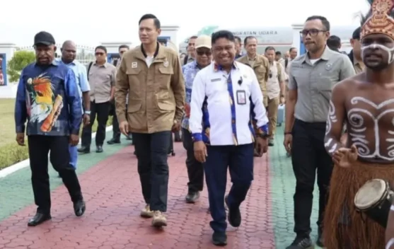 Agus Harimurti Yudhoyono berbicara soal keamanan dan pembangunan di Jayapura
