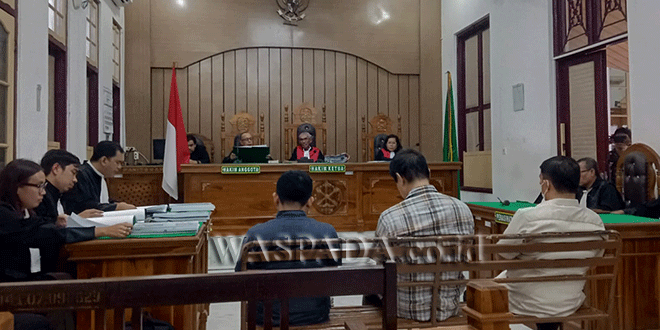 Sidang tuntutan kasus korupsi pengadaan smartboard di PN Medan