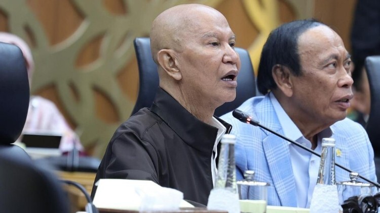Ketua Banggar DPR Said Abdullah berbicara di rapat pembahasan DTSN di Gedung DPR