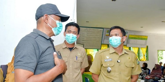 Wakil Bupati Serdang Bedagai meninjau screening TBC di Desa Mangga Dua
