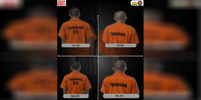 Polisi mengamankan tersangka dan barang bukti curanmor di Binjai