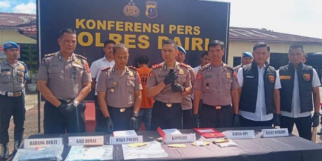 Ilustrasi penangkapan tersangka perampokan di Sidikalang oleh polisi