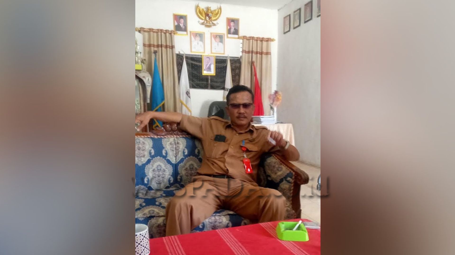 Pekerjaan revitalisasi ruang kelas dan lab di SMPN 1 Lae Parira Kabupaten Dairi