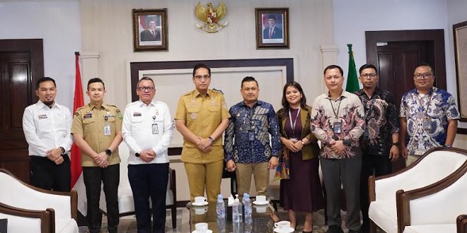 Wali Kota Medan bertemu pimpinan PNM Cabang Medan di Balai Kota