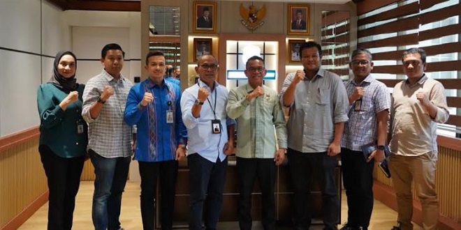 Wakil Wali Kota Medan dan Direktur Bank Sumut bertemu di Balai Kota Medan