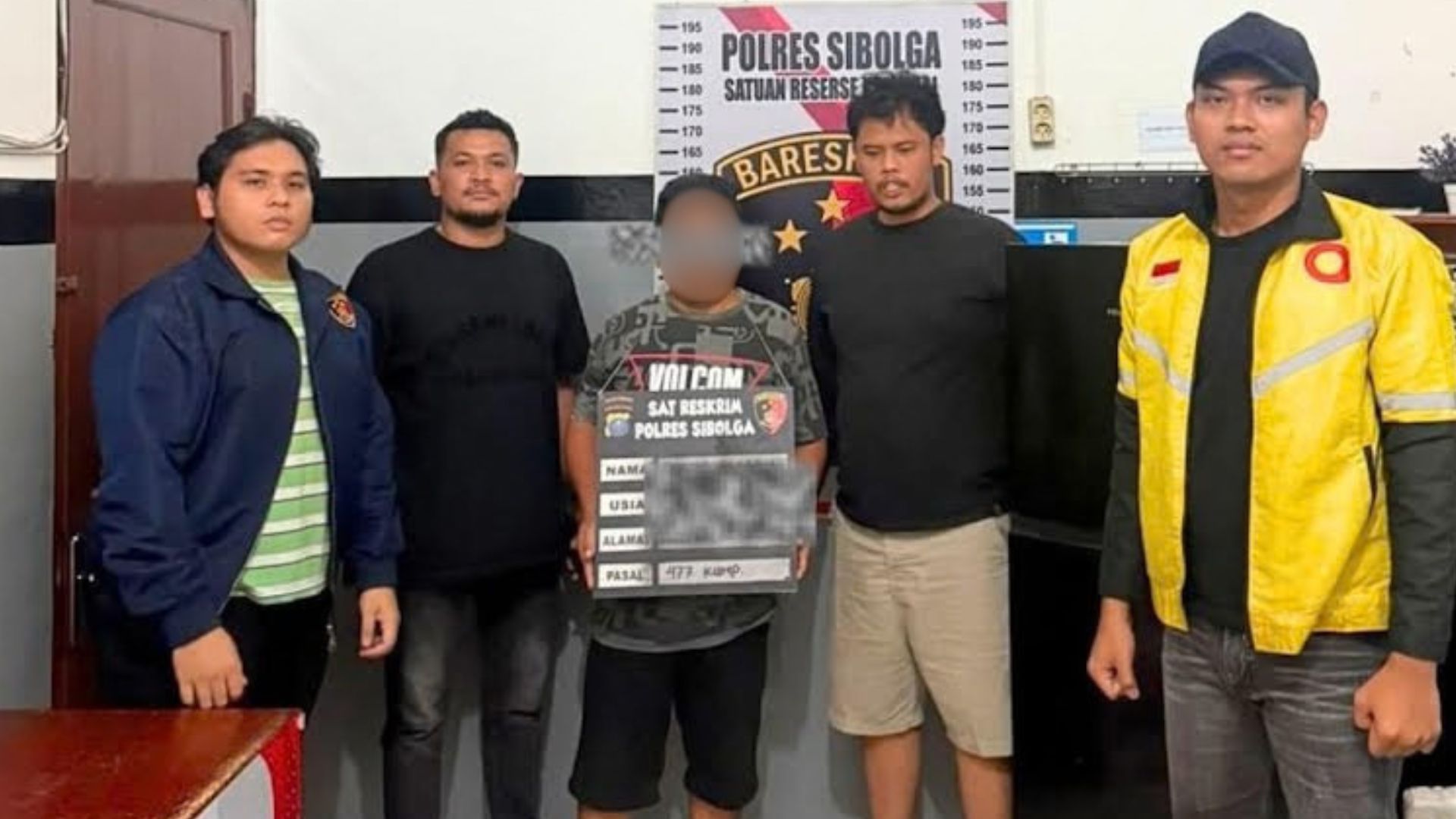 Penangkapan tersangka pencurian kulkas di Sibolga Utara