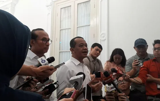 Bahlil Lahadalia menyebut ambang batas parlemen ideal lima persen