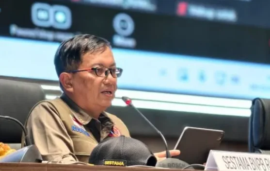 Ilustrasi rapat BNPB dan penyerahan usulan anggaran untuk penanganan bencana 2026
