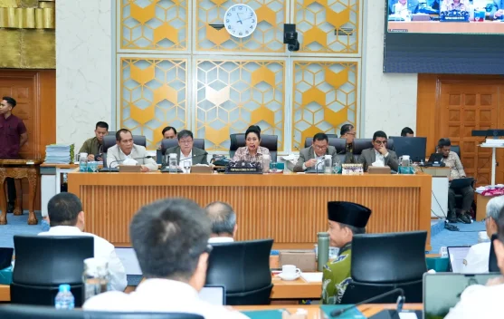 Rapat Komisi IV DPR membahas pembentukan Panja Karhutla dan anggaran kehutanan 2027