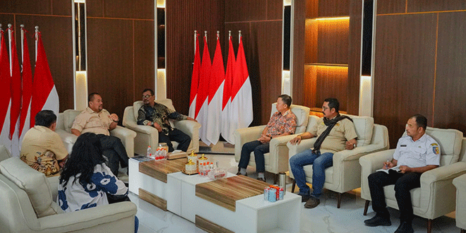 Bupati Batubara menerima audiensi KSBSI membahas kesejahteraan pekerja
