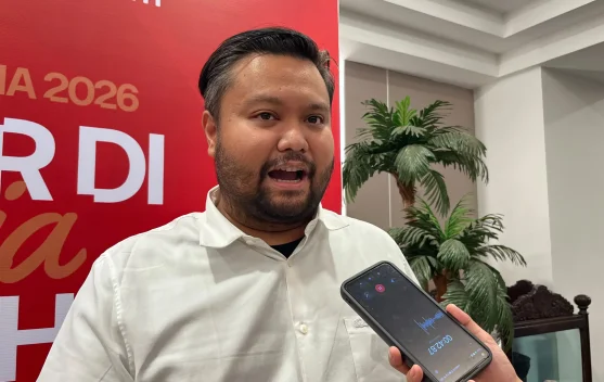 Peserta sarasehan Alumni Connect PPI Dunia berdiskusi di auditorium Jakarta