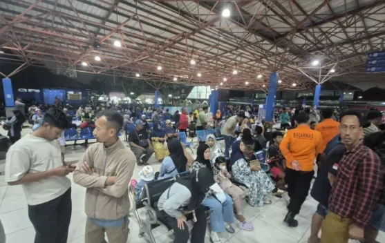 Dermaga Pelabuhan Trisakti Banjarmasin untuk penampungan barang korban KM Virgo