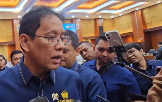 Menteri Keuangan dan pejabat membahas pembentukan Satgas KDMP di Jakarta