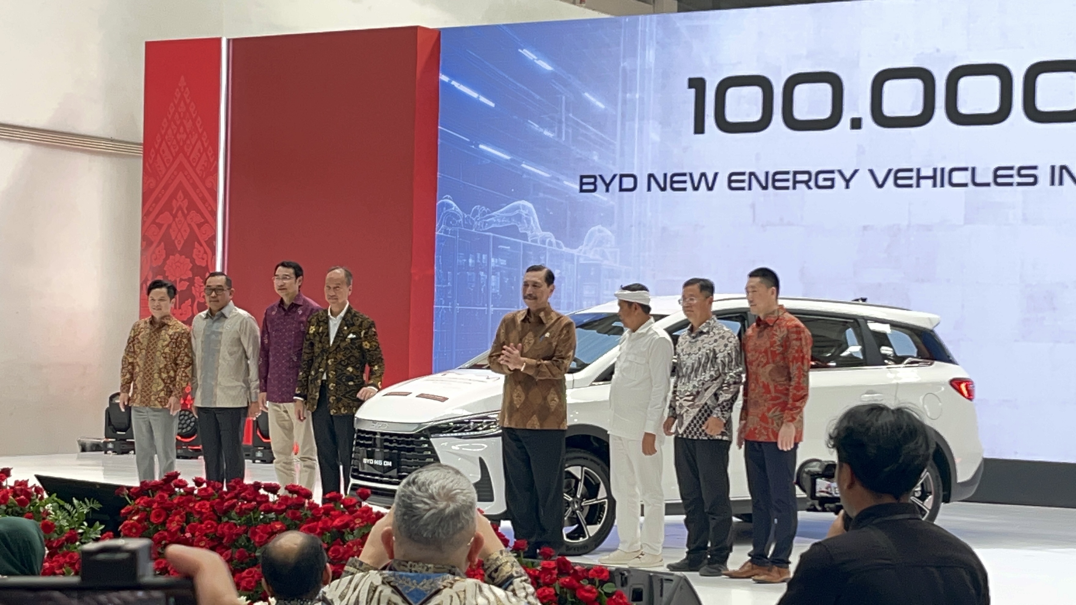 Fasilitas pabrik BYD di Subang untuk produksi mobil listrik dan hybrid