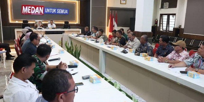Pertemuan Tim Penagihan Bapenda Kota Medan membahas realisasi tunggakan pajak