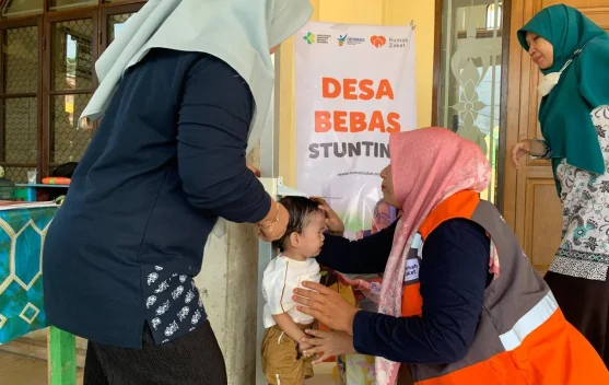 Ilustrasi puskesmas dan upaya penanganan stunting di daerah terpencil