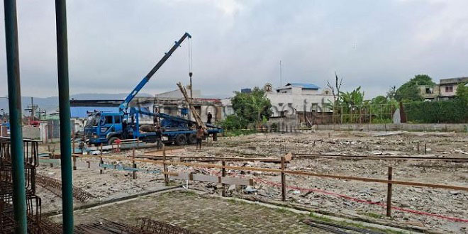Lokasi pembangunan Mal Pelayanan Publik di bekas Gedung Nasional Tarutung