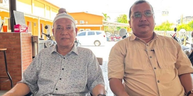 Harist Lubis memberi klarifikasi via Zoom soal tuduhan terhadap Rivai Parinduri