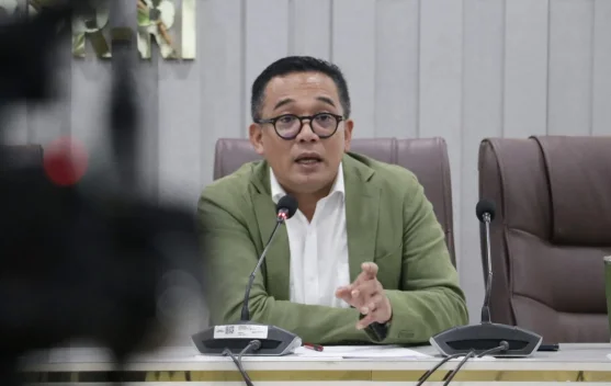 Kapal cepat Arupadhatu 1 dalam operasi pencarian di perairan sekitar Anak Krakatau