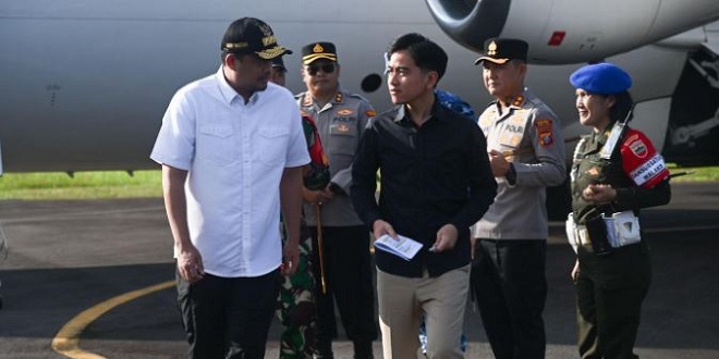 Wapres Gibran meninjau hunian tetap dan infrastruktur di Tapanuli
