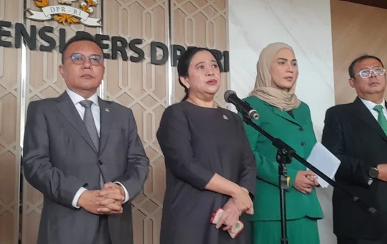 Puan Maharani berbicara di rapat paripurna soal penggabungan BMKG dan Badan Geologi