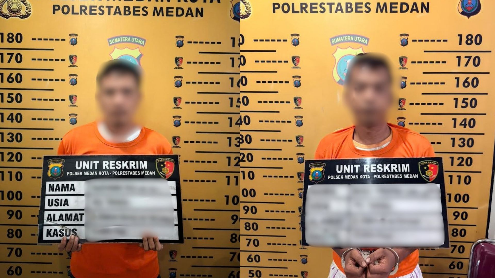 Polisi mengamankan tersangka curanmor di Medan saat penangkapan