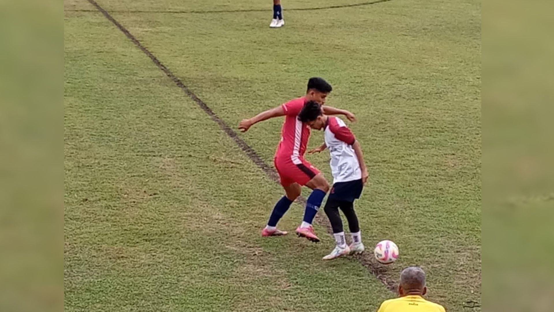 Karya Utama FC merayakan gol di Lapangan Mini Carlos, Lhoknga saat Carlos Cup 2026