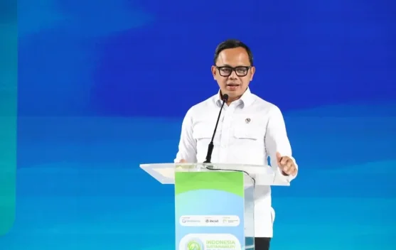 Wamendagri Bima Arya berbicara di Forum Bakohumas, Jakarta, 1 September 2026