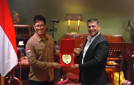 Delegasi Angkatan Bersenjata Yordania meninjau fasilitas produksi PT Molay Satrya Indonesia