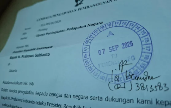 LPPI mengirim surat audiensi kepada Presiden untuk usulan optimalisasi pendapatan negara