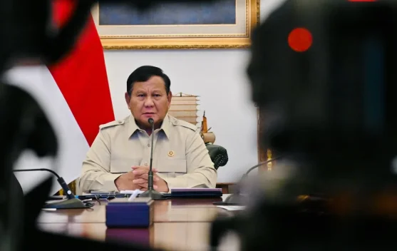 Presiden Prabowo meminta penambahan anggaran dan kapal induk helikopter untuk mitigasi bencana