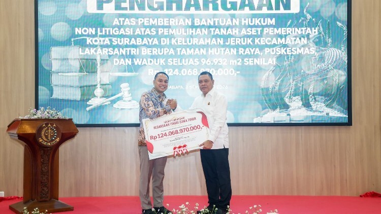 Lahan Tahura Jeruk dan fasilitas publik yang kembali menjadi aset Pemkot Surabaya