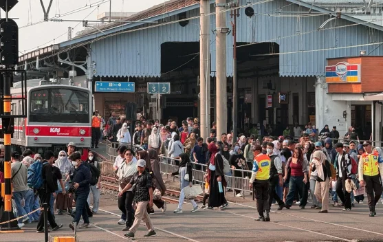 Rangkaian KRL CLI-225 siap beroperasi kembali di lintas Bogor setelah perawatan