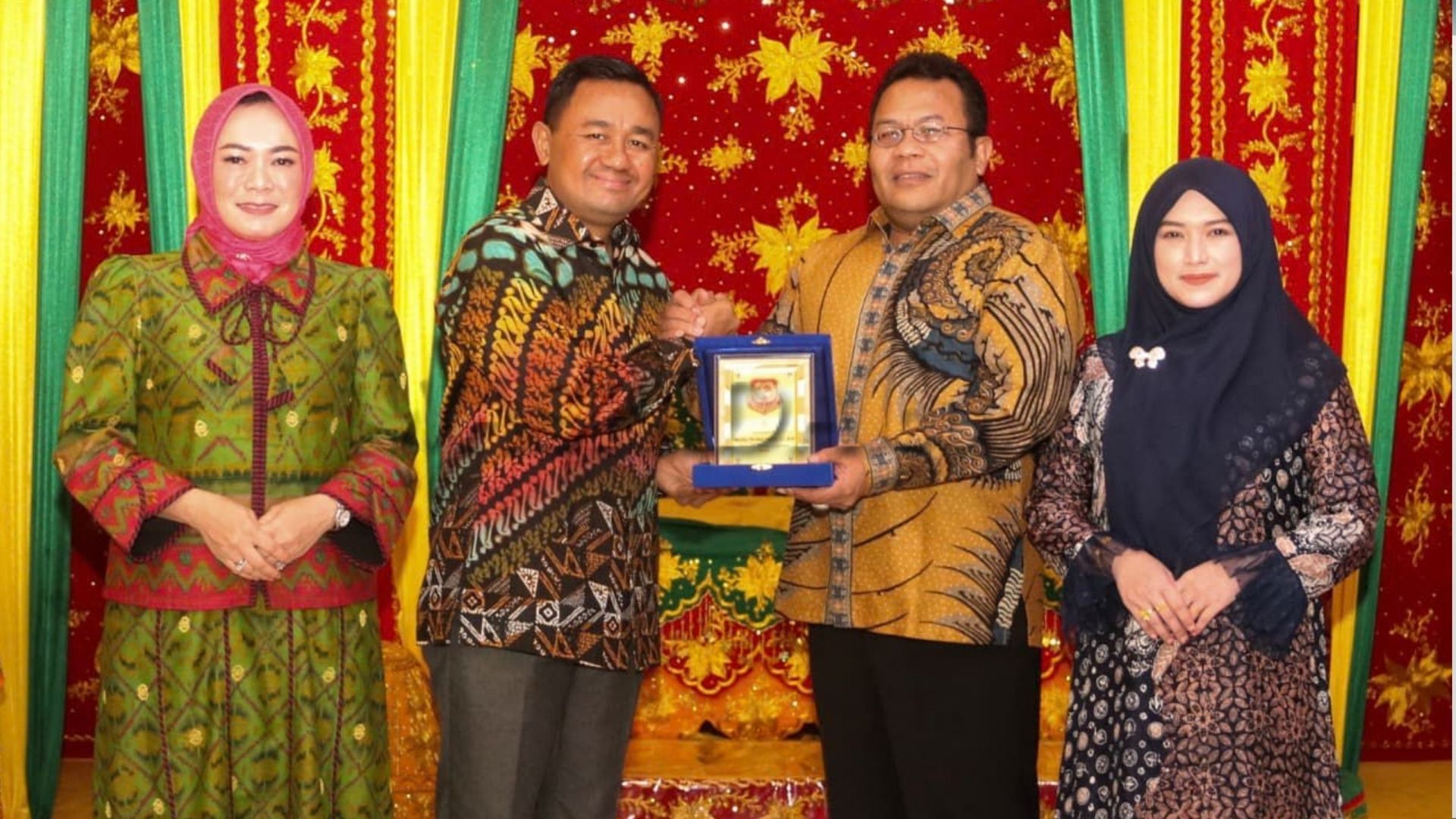 Wali Kota Sabang menyambut Pangkosek I dengan prosesi Peusijuk di Pendopo
