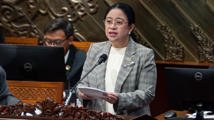 Ketua DPR Puan Maharani menyampaikan Laporan Kinerja DPR di Gedung Nusantara II